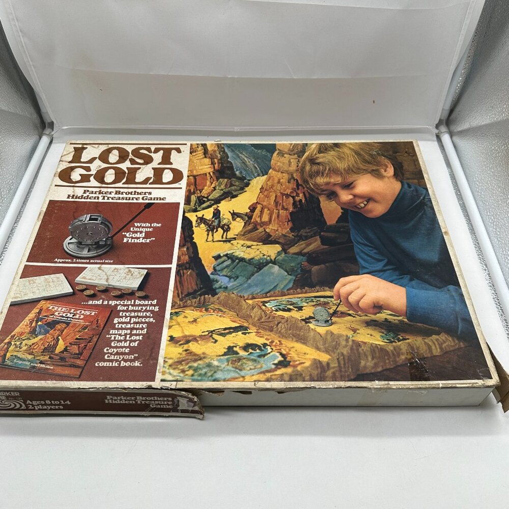 Vintage Parker Brothers Lost Gold Board Game REPLACEMENT PARTS ONLY